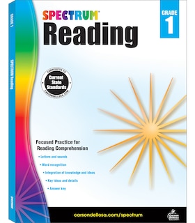 Front cover_Spectrum Reading Workbook, Grade 1