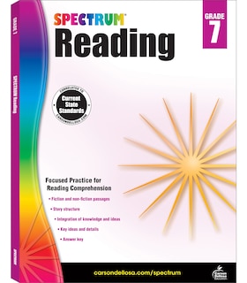 Front cover_Spectrum Reading Workbook, Grade 7