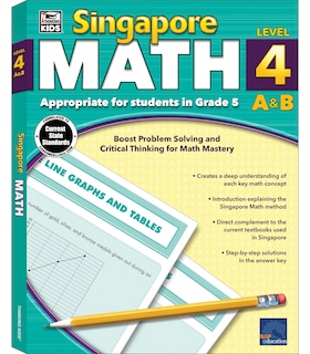 Front cover_Singapore Math, Grade 5
