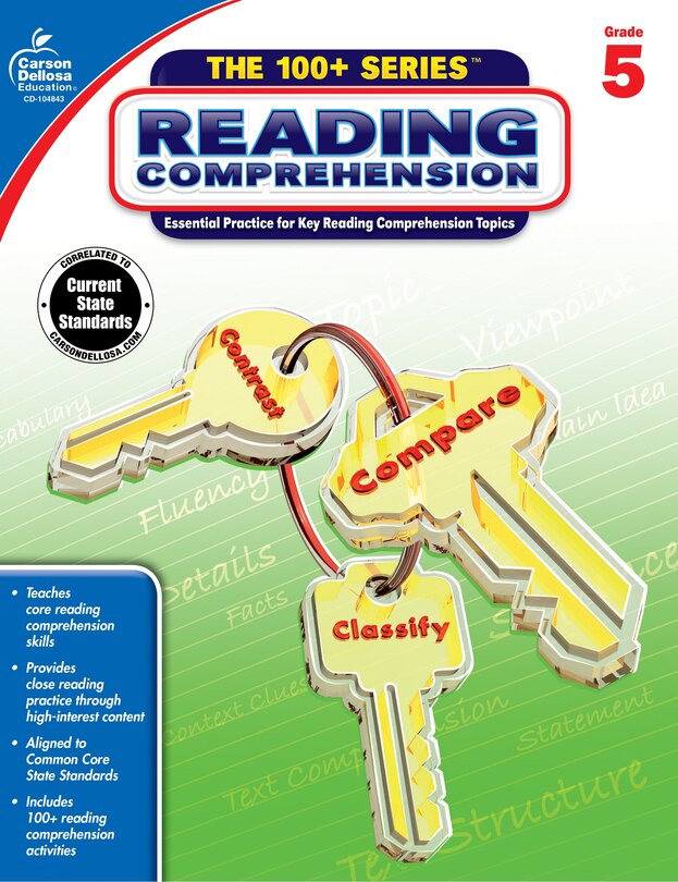 Front cover_Reading Comprehension, Grade 5
