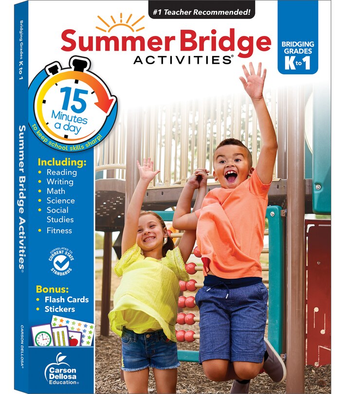 Front cover_Summer Bridge Activities Workbook - K to 1