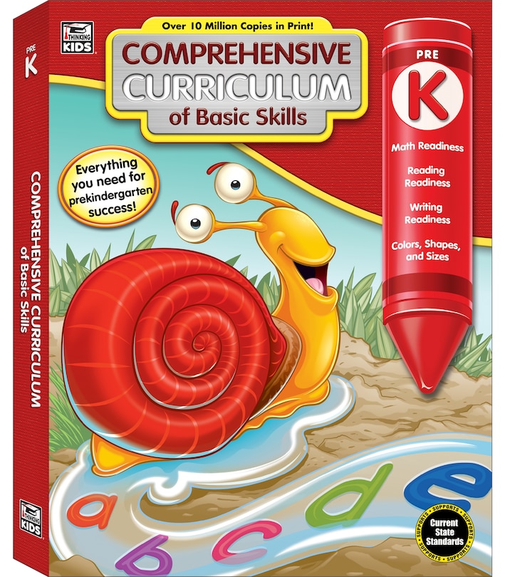 Front cover_Comprehensive Curriculum of Basic Skills, Grade Pk