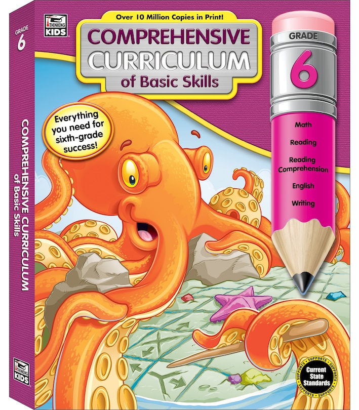 Front cover_Comprehensive Curriculum of Basic Skills, Grade 6