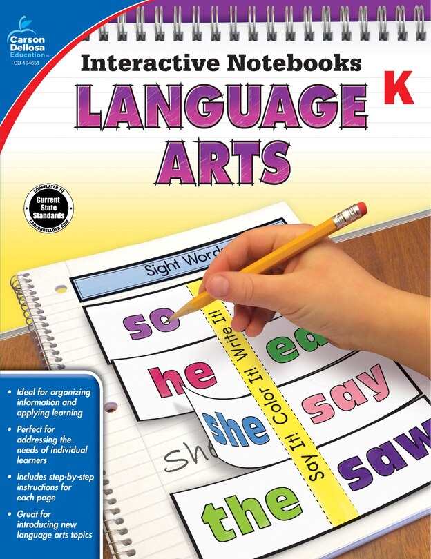 Front cover_Language Arts, Grade K