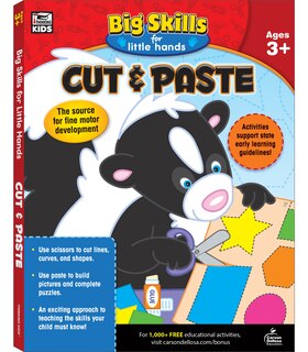 Front cover_Cut & Paste, Ages 3 - 5