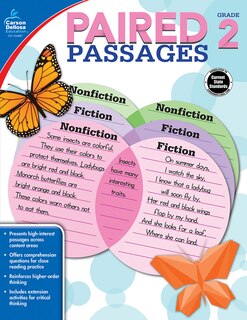 Front cover_Paired Passages, Grade 2