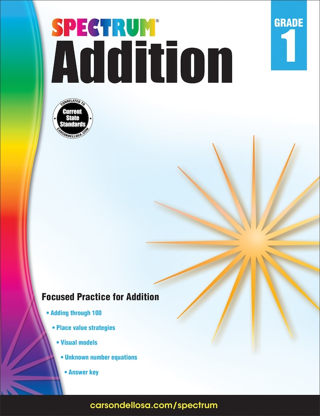 Front cover_Addition, Grade 1