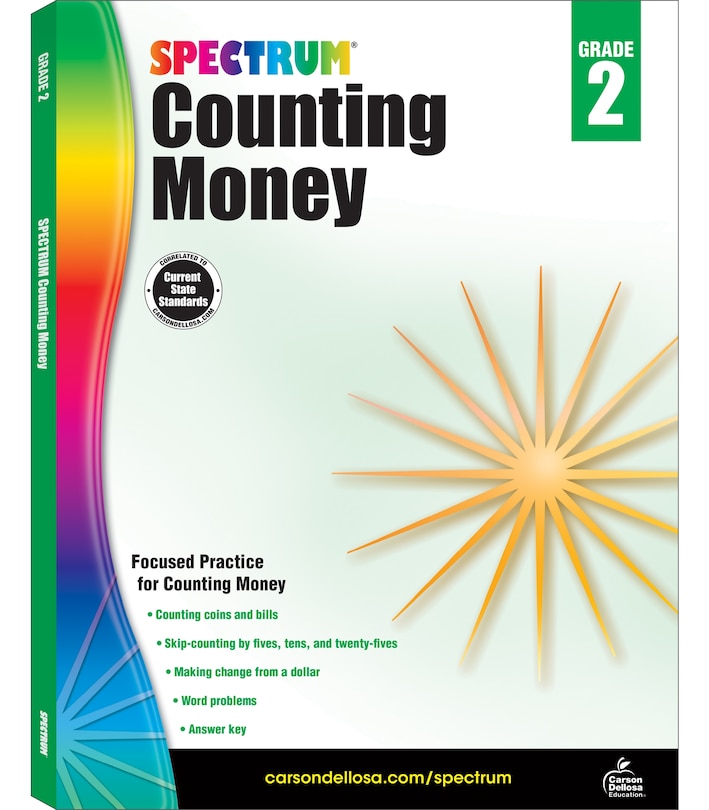 Front cover_Counting Money, Grade 2