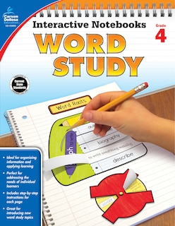 Front cover_Interactive Notebooks Word Study, Grade 4