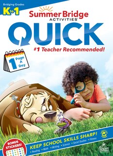 Front cover_Summer Bridge Activities(r) Quick, Grades K - 1