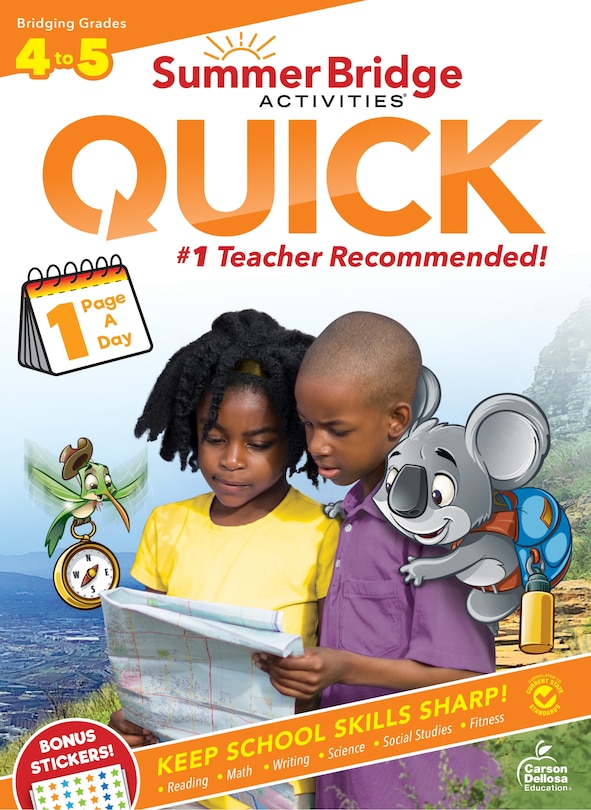 Front cover_Summer Bridge Activities(r) Quick, Grades 4 - 5
