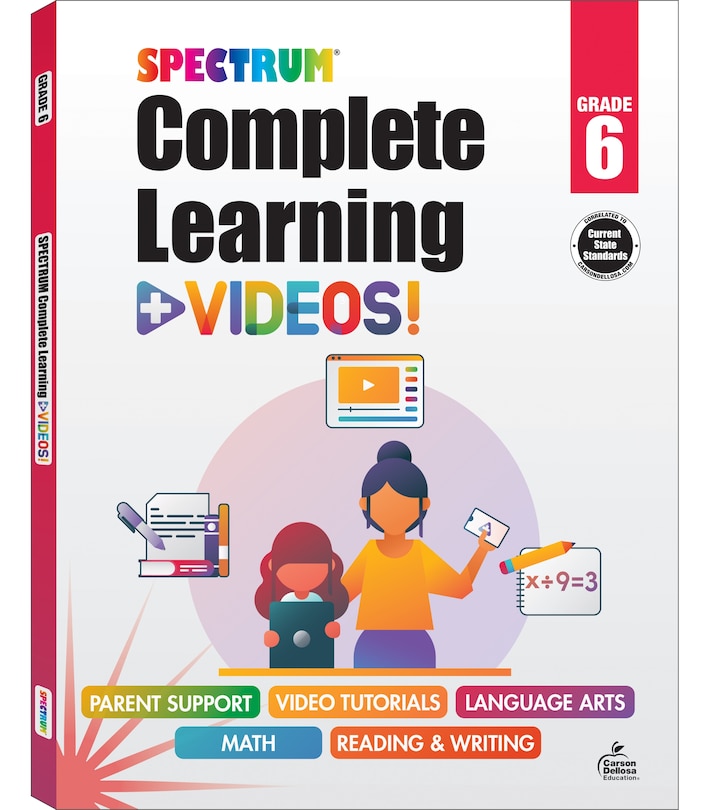 Couverture_Spectrum Complete Learning + Videos Workbook
