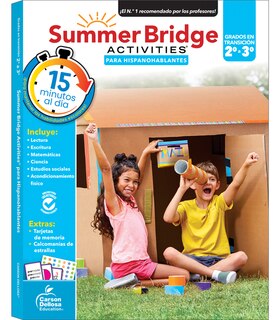 Front cover_Summer Bridge Activities Spanish 2-3, Grades 2 - 3