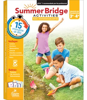 Front cover_Summer Bridge Activities Spanish 3-4, Grades 3 - 4