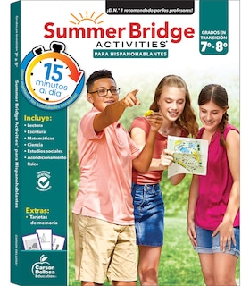 Couverture_Summer Bridge Activities Spanish 7-8, Grades 7 - 8