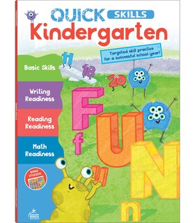 Front cover_Quick Skills Kindergarten Workbook