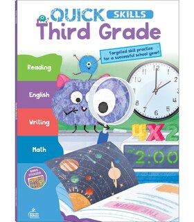 Couverture_Quick Skills Third Grade Workbook