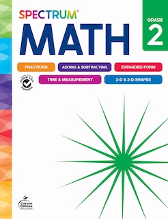 Couverture_Spectrum Math Workbook, Grade 2