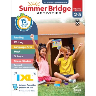 Front cover_Summer Bridge Activities, Grades 2 - 3