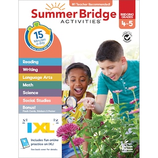 Front cover_Summer Bridge Activities, Grades 4 - 5