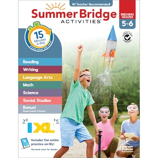 Couverture_Summer Bridge Activities, Grades 5 - 6