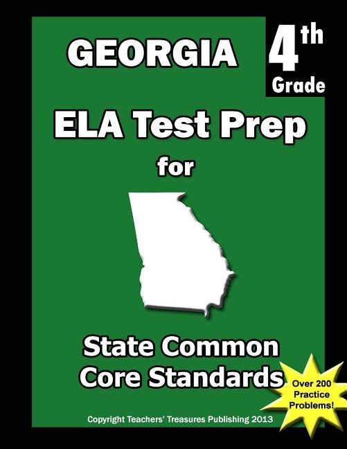 Front cover_Georgia 4th Grade ELA Test Prep