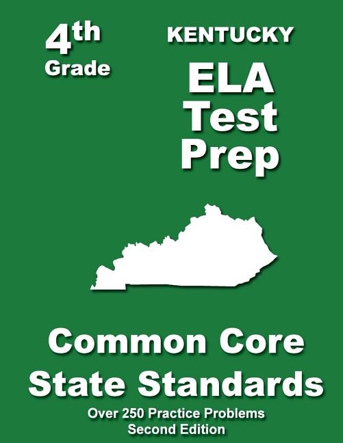 Front cover_Kentucky 4th Grade ELA Test Prep