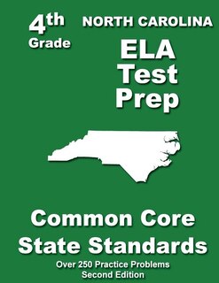 Front cover_North Carolina 4th Grade ELA Test Prep