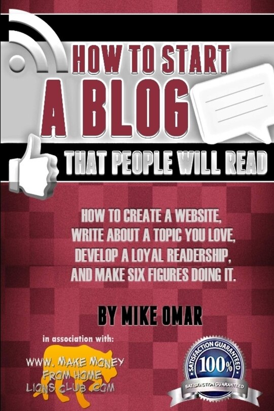 Front cover_How to Start a Blog that People Will Read
