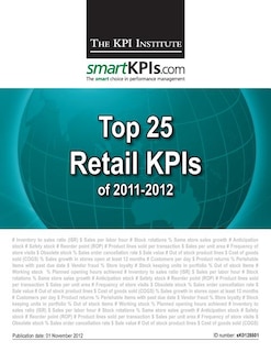 Front cover_Top 25 Retail KPIs of 2011-2012