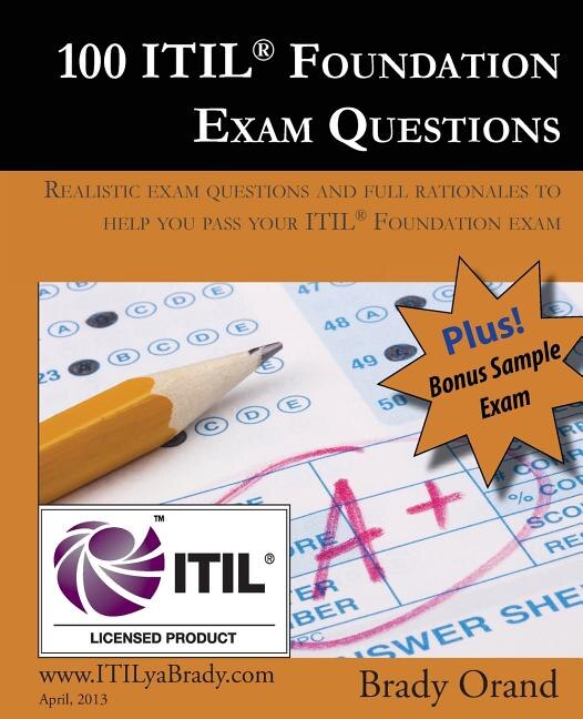 Couverture_100 ITIL Foundation Exam Questions