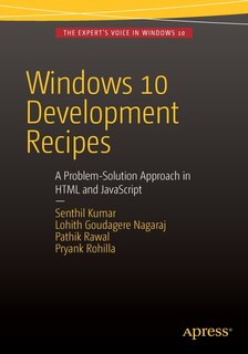Front cover_Windows 10 Development Recipes