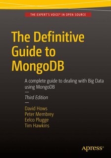 Front cover_The Definitive Guide To Mongodb