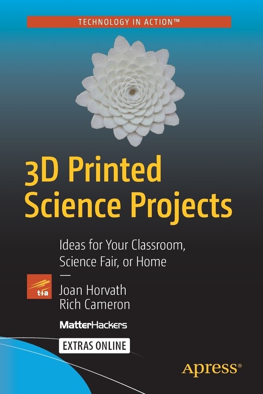 Front cover_3d Printed Science Projects