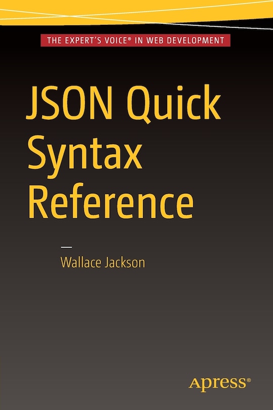 Front cover_Json Quick Syntax Reference