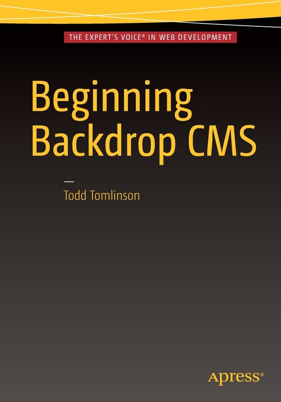 Front cover_Beginning Backdrop Cms