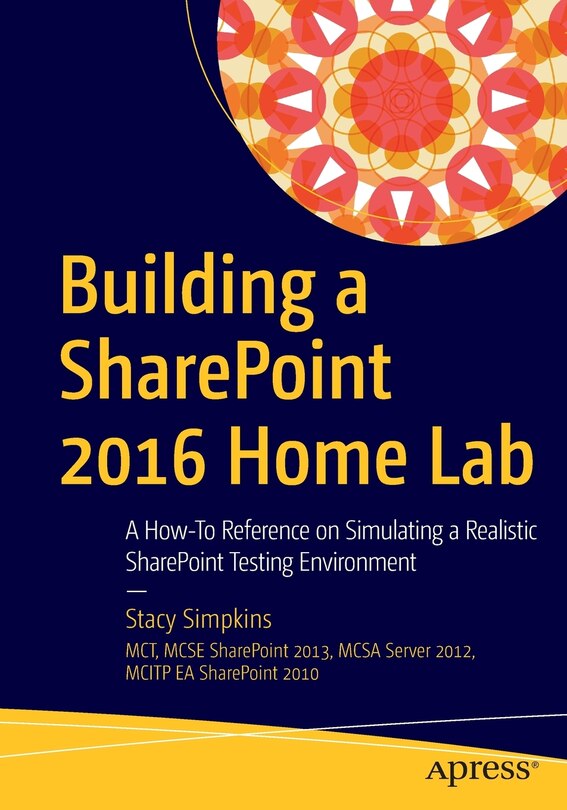 Front cover_Building A Sharepoint 2016 Home Lab