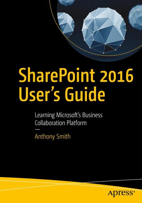 Front cover_Sharepoint 2016 User's Guide