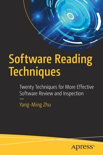 Front cover_Software Reading Techniques