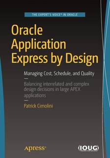 Couverture_Oracle Application Express By Design