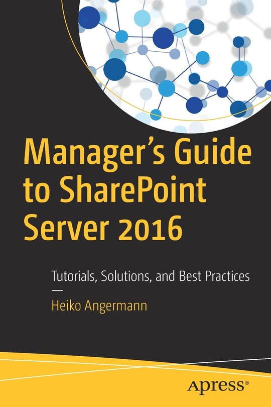 Front cover_Manager's Guide To Sharepoint Server 2016