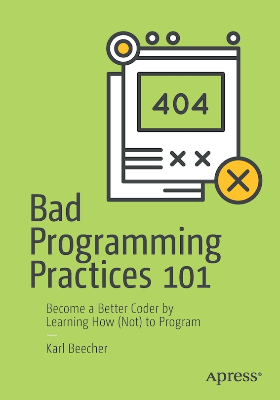 Couverture_Bad Programming Practices 101