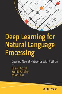 Front cover_Deep Learning For Natural Language Processing