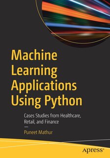 Couverture_Machine Learning Applications Using Python