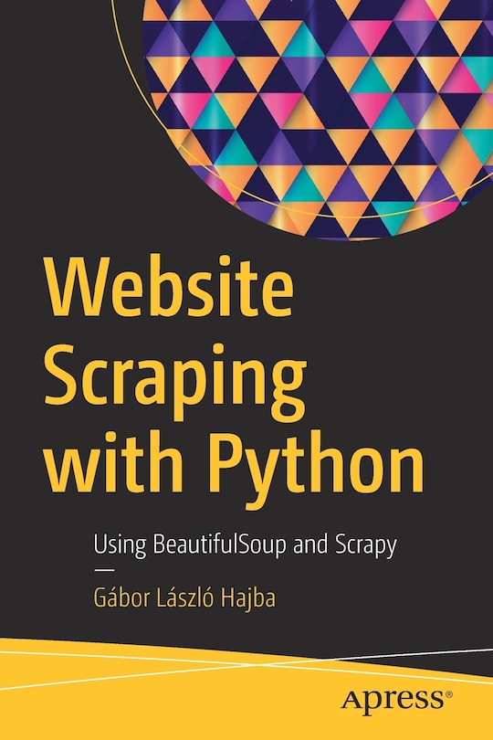 Front cover_Website Scraping With Python