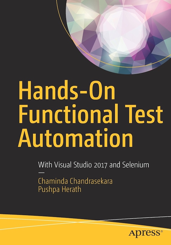 Front cover_Hands-on Functional Test Automation