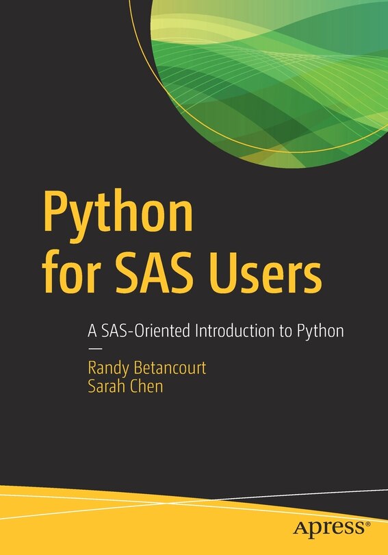 Front cover_Python For Sas Users