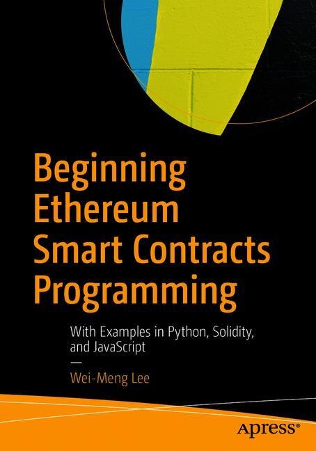 Couverture_Beginning Ethereum Smart Contracts Programming