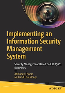 Couverture_Implementing An Information Security Management System