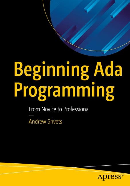 Front cover_Beginning Ada Programming